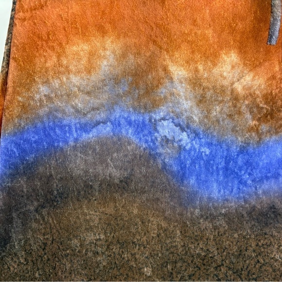 Katie K Y2K Crushed Velvet Babydoll Midi Dress Size M - Picture 5 of 7